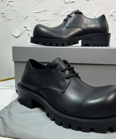 The Latest Balenciaga HUMMER Derby Shoes Mens