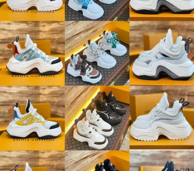 Top version [Iv] archlight Casual Sports Daddy Shoes Louis Vuitton Archlight Sneaker