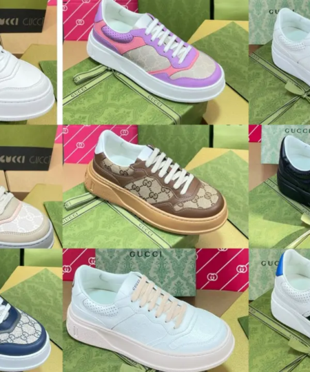 high-quality replica of the Gucci Spring & Summer casual sports white shoes (Copy)
