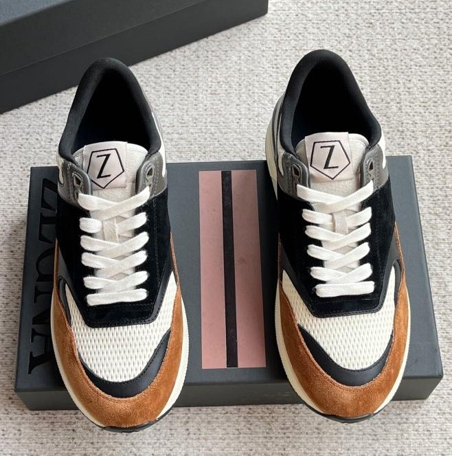 ZEGNA JENYALAPA COWHIDE SPORTS relaxed shoes for men