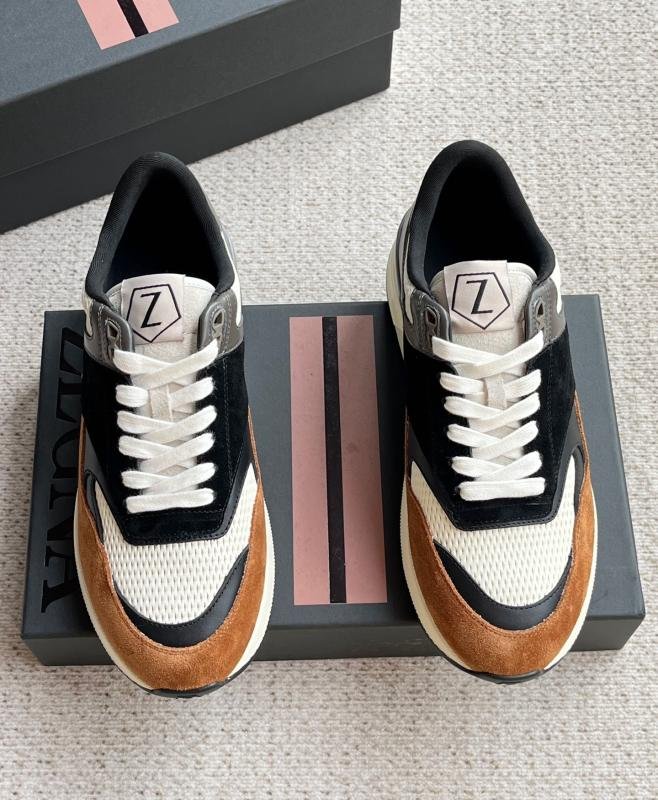 ZEGNA JENYALAPA COWHIDE SPORTS relaxed shoes for men