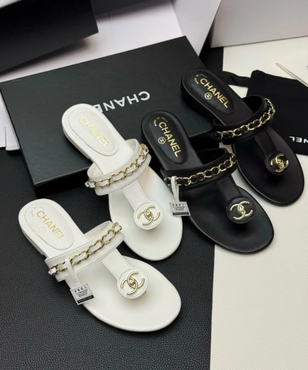CHANEL Early spring hot-sized sandals and slippers (1)