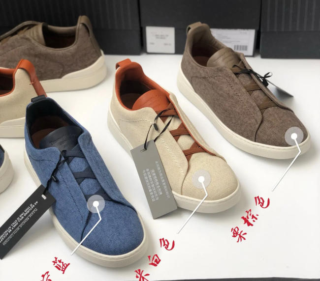 Ermenegildo Zegna ZEGNA XXX Series Canvas Triple Stitch Waterproof Sports Shoes (1)