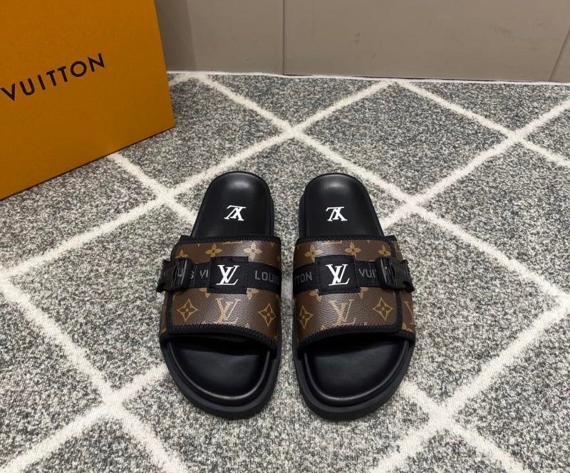 LV Louis Vuitton Men of old -fashioned slippers