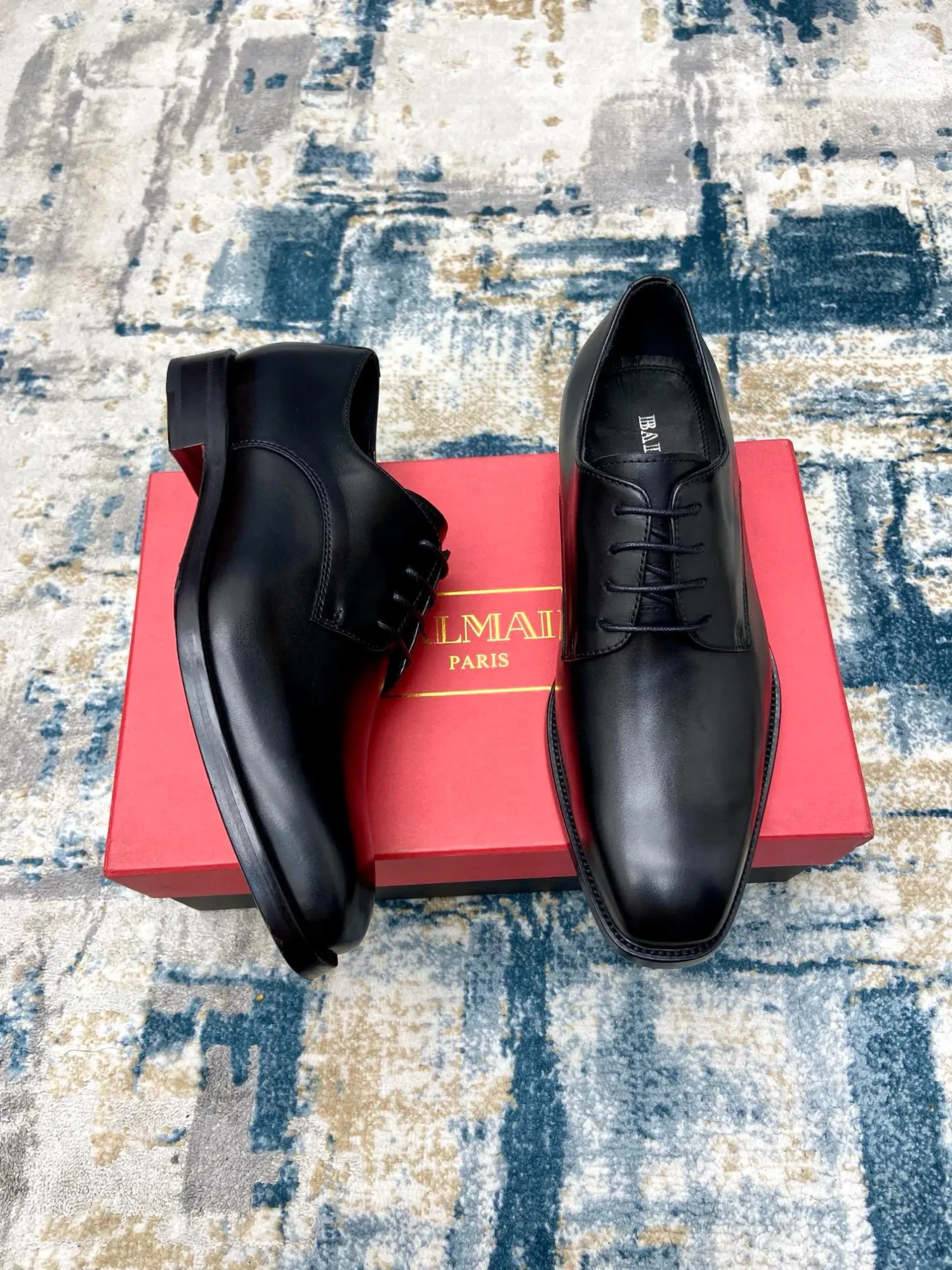 Balmainoutdoor driving shoes business casual leather shoes 2 Balmain men's business casual leather shoes (119)