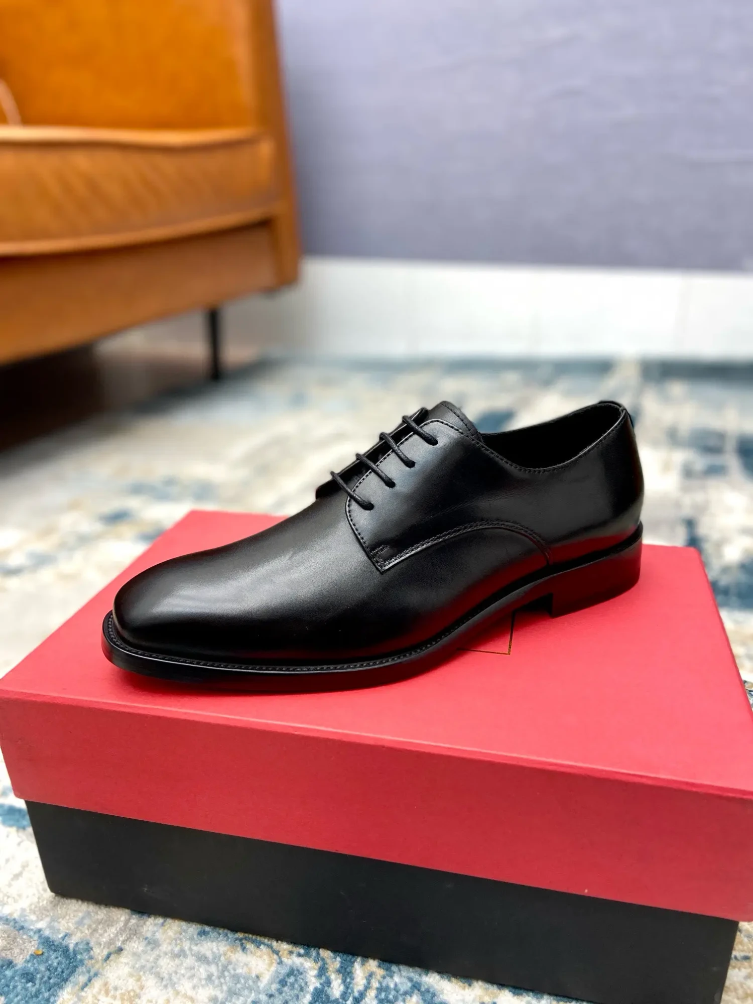 Balmainoutdoor driving shoes business casual leather shoes 5 Balmain men's business casual leather shoes (122)