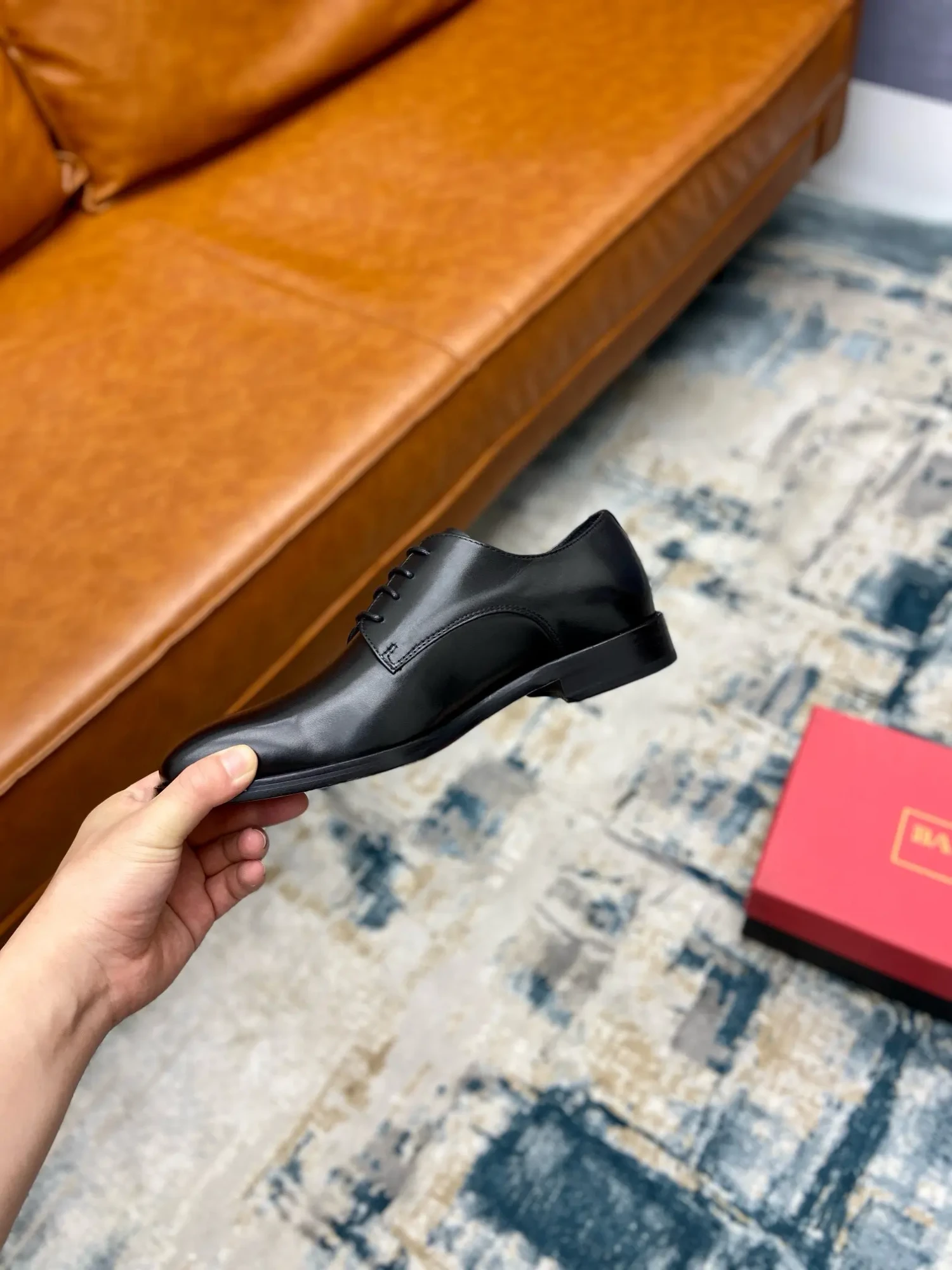 Balmainoutdoor driving shoes business casual leather shoes 8 Balmain men's business casual leather shoes (125)