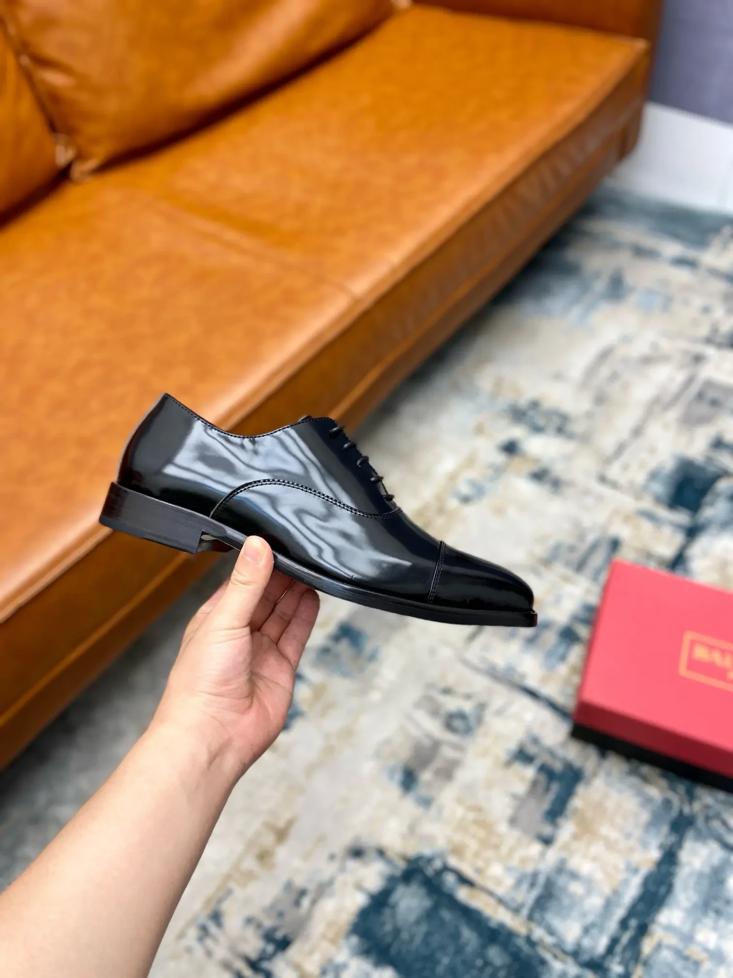 Balmain outdoor driving shoes business casual leather shoes (Copy) 6 Balmain men's business casual leather shoes (141)