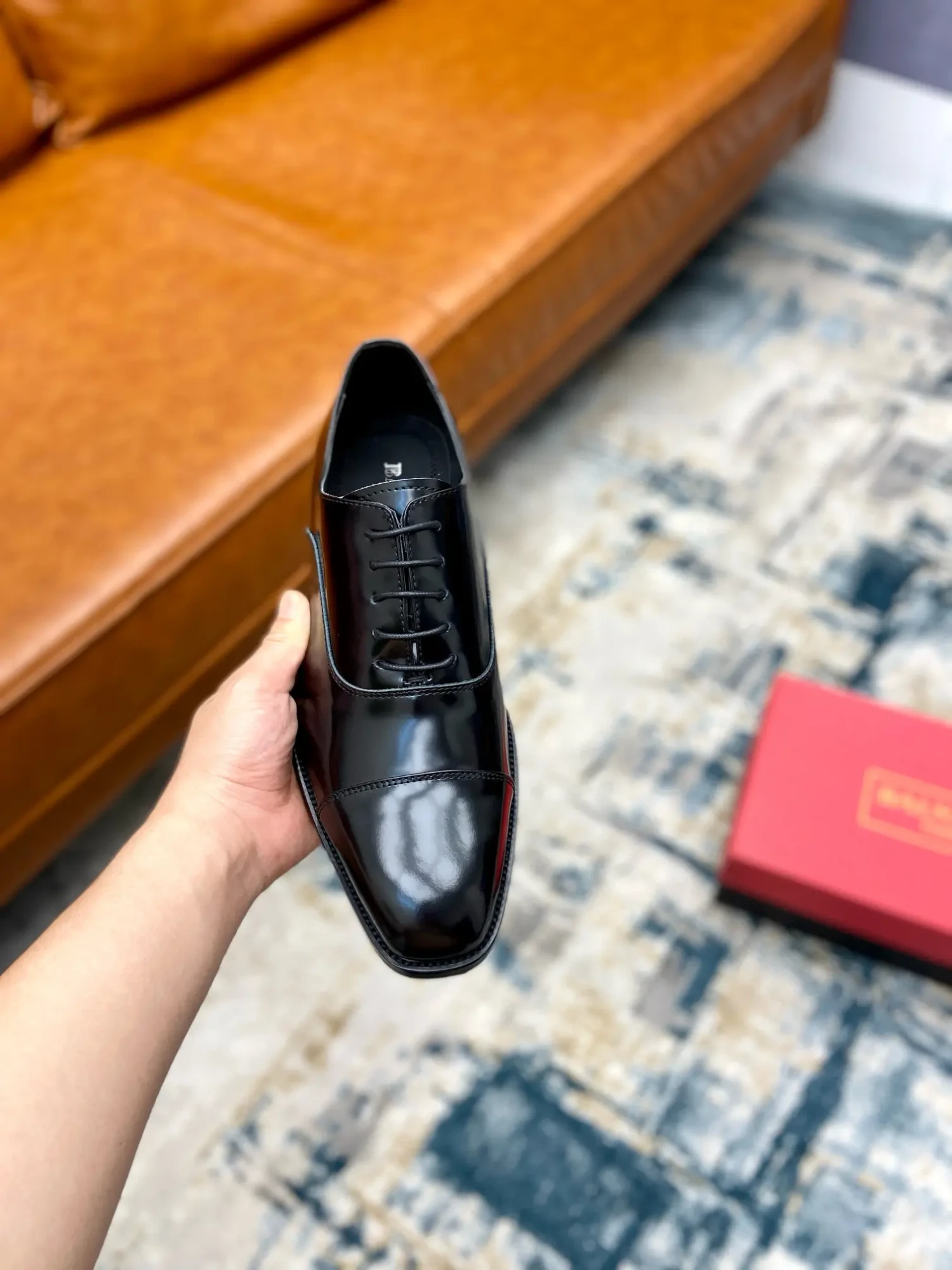 Balmain outdoor driving shoes business casual leather shoes (Copy) 7 Balmain men's business casual leather shoes (142)