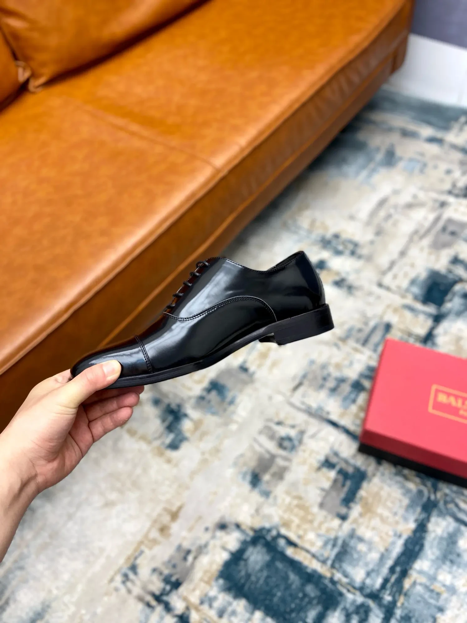 Balmain outdoor driving shoes business casual leather shoes (Copy) 8 Balmain men's business casual leather shoes (143)