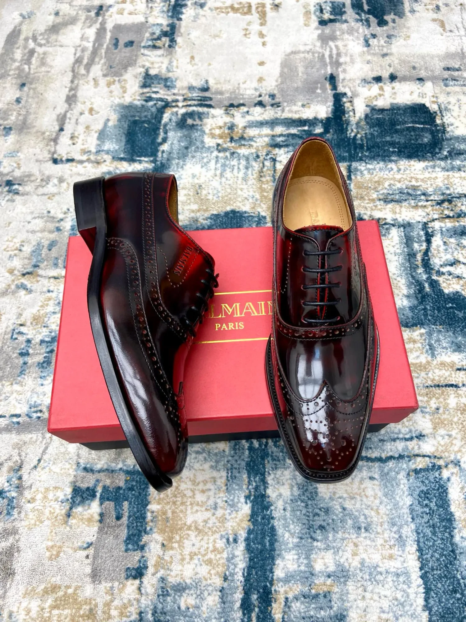 Balmain outdoor driving shoes business casual leather shoes (Copy) 11 Balmain men's business casual leather shoes (146)