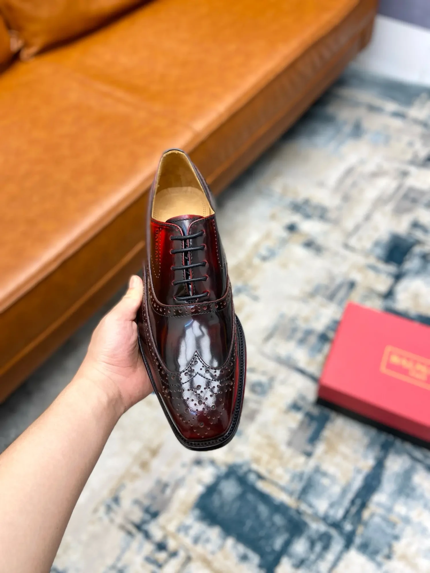 Balmain outdoor driving shoes business casual leather shoes (Copy) 16 Balmain men's business casual leather shoes (151)