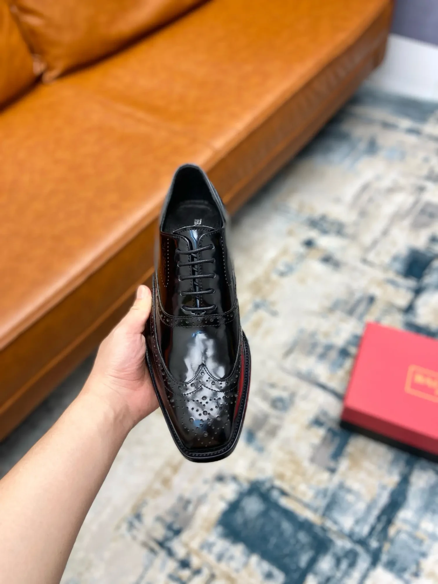 Balmain outdoor driving shoes business casual leather shoes (Copy) 25 Balmain men's business casual leather shoes (160)