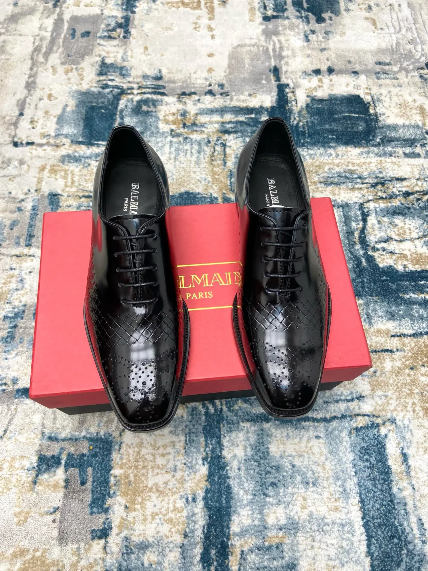 Balmain outdoor driving shoes business casual leather shoes (Copy) (Copy) (Copy) 1 Balmain men's business casual leather shoes (163)