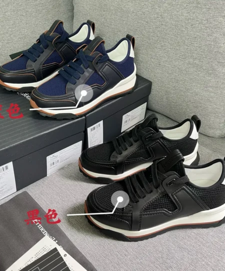 Ermenegildo Zegna Flying Woven Casual Sports Shoes for Men  (1)