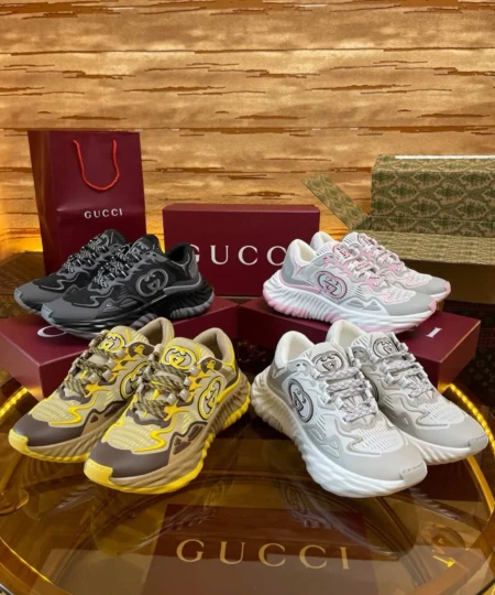  Gucci Ripple Series Flying Woven Dad Sneakers  (20)