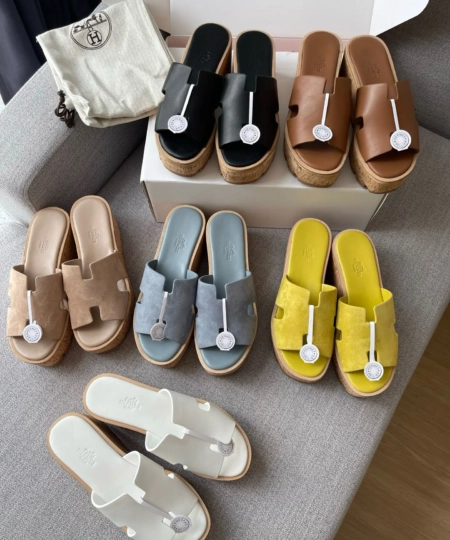 Hermes platform sandals (3)