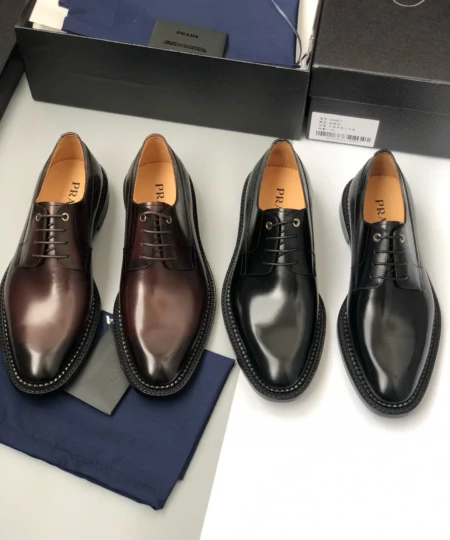 Prada 2025 New Style Men’s Derby Shoes  (1)