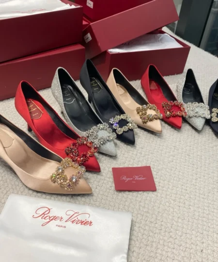 Purchasing-level [Roger Vivier]—RV rhinestone wedding shoes (76)
