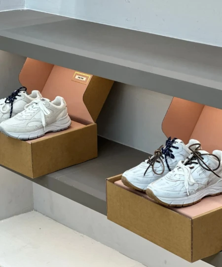 Top version miumiu X NB has a new joint sneaker (2)