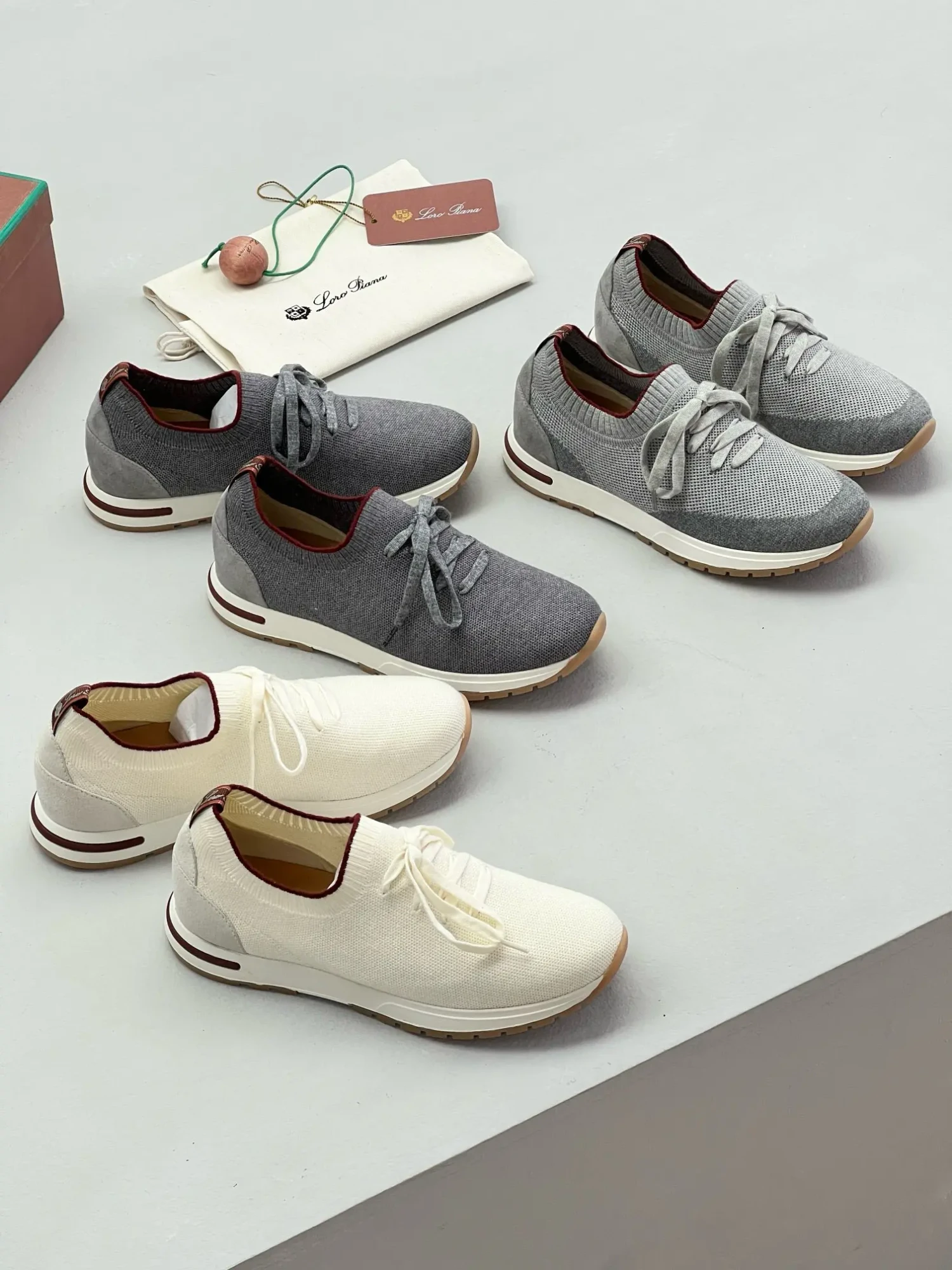 2025 Italian luxury brand Loro capsule series 360LP Flexy Walk casual shoes factory wholesale 1 2025 Italian luxury brand Loro capsule series 360LP Flexy Walk casual shoes. (1)