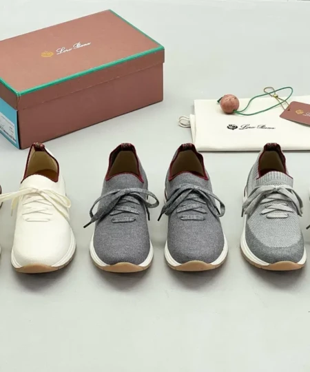2025 Italian luxury brand Loro capsule series 360LP Flexy Walk casual shoes. (2)