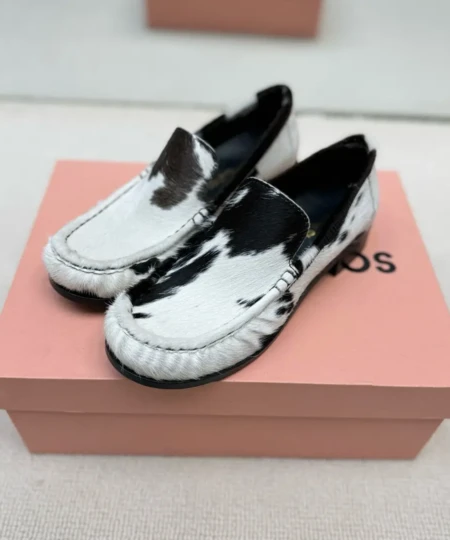 Acne Studios' top version Loafers genuine leather shoes (31)