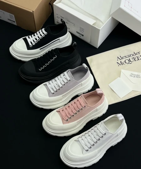 Alexande Mcqueen latest version of canvas shoes (3)