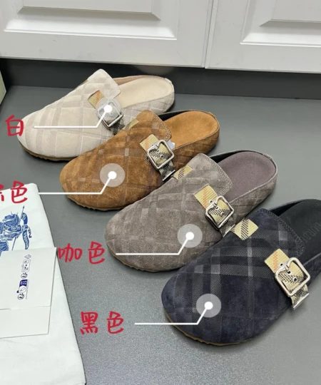 Burberry's 2025 men's hit, Birkenstock men's slippers (1)