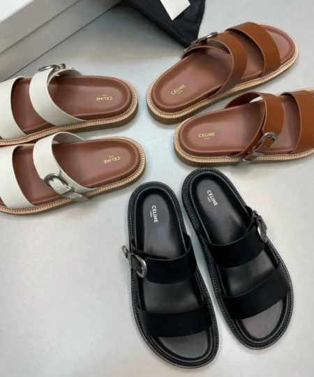 CELINE's latest thick-soled Roman sandals (1)