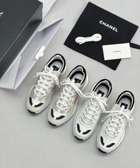 Chanel Chanel new panda color scheme thick sole casual sneakers (1)
