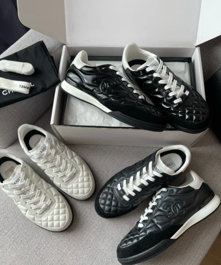 Chanel couples baseball shoes and sneakers (1)