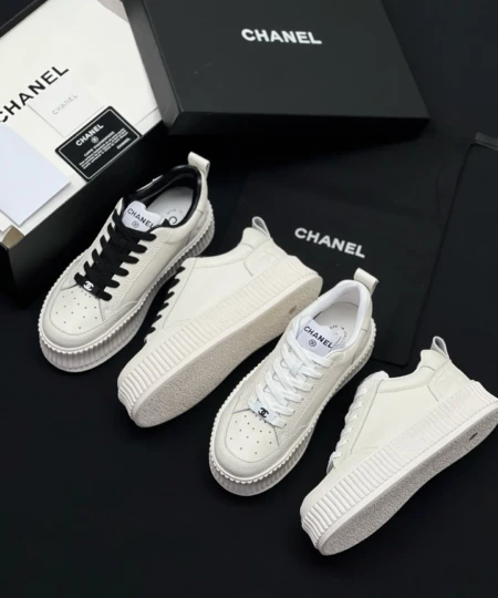Chanel New Panda Color-Block Thick-Soled Sneakers (3)