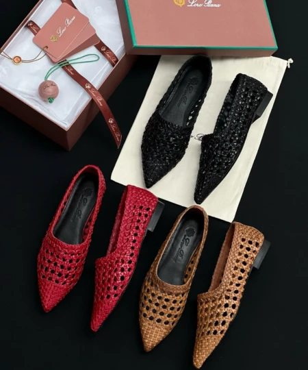 Loro Piana luxurious and versatile ballet flats factory wholesale (2)