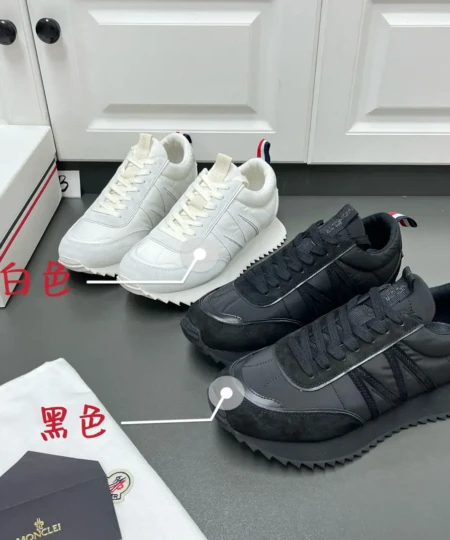 Moncler 2025 SpringSummer Pacey Series Men’s Sneakers (1)