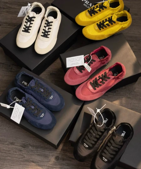 most popular Prada new models nylon training shoes, running shoes (1)