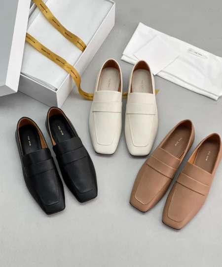The Row's new square-toed loafers (3)