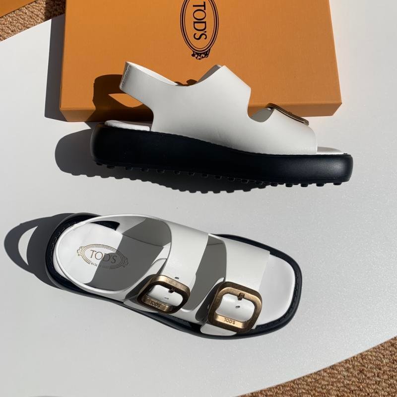 1756552687 935 Tods Todds spring and summer new thick bean sandals