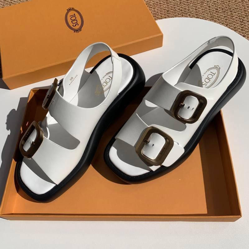 1756552688 709 Tods Todds spring and summer new thick bean sandals