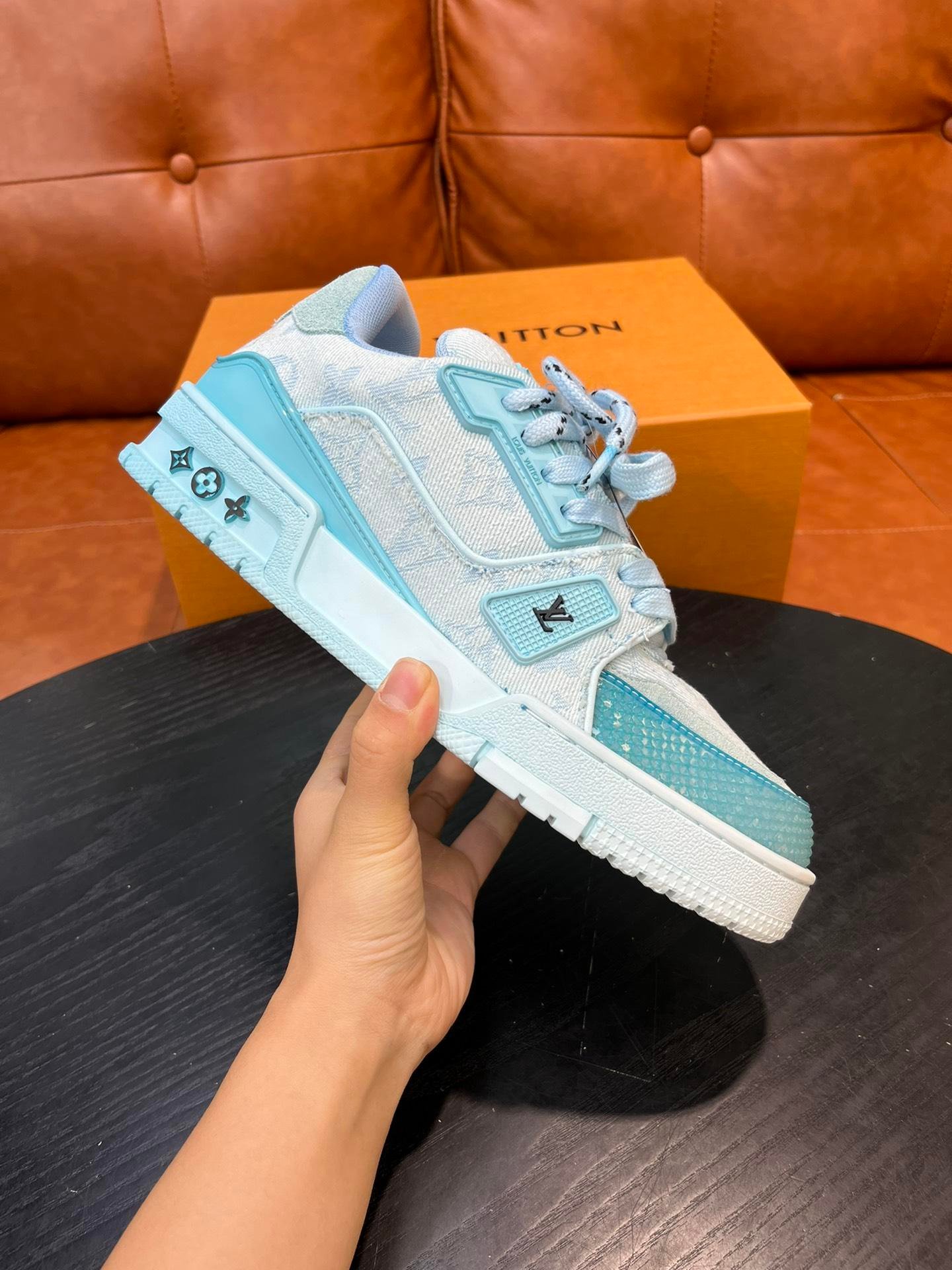 LV Trainer Couple Torkends Retro Basketball