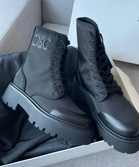 Celine lace-up boots martin boots (4)