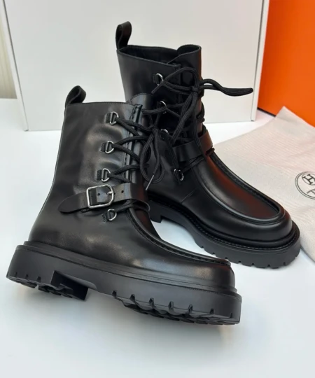 Hermès newest FallWinter new Land ankle boots factory wholesale (3)