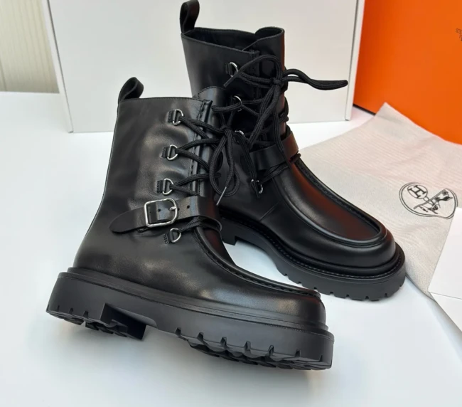 Hermès newest FallWinter new Land ankle boots factory wholesale (3)