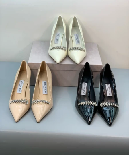 Jimmy Choo Classic Diamond Strap Mary Janes (3)