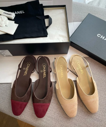 Purchasing-quality Chanel Slingback sandals (2)