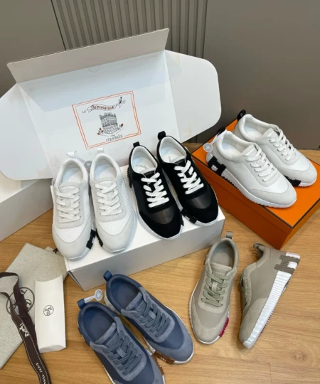 Top-shelf purchasing agent Hermes bouncing classic white panda shoes (3)