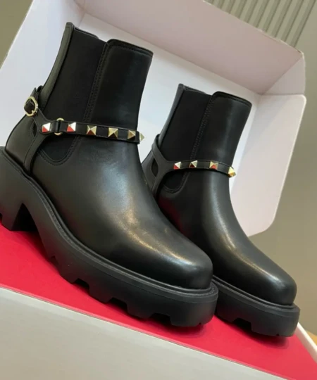 Valentino calfskin mid-calf boots (2)