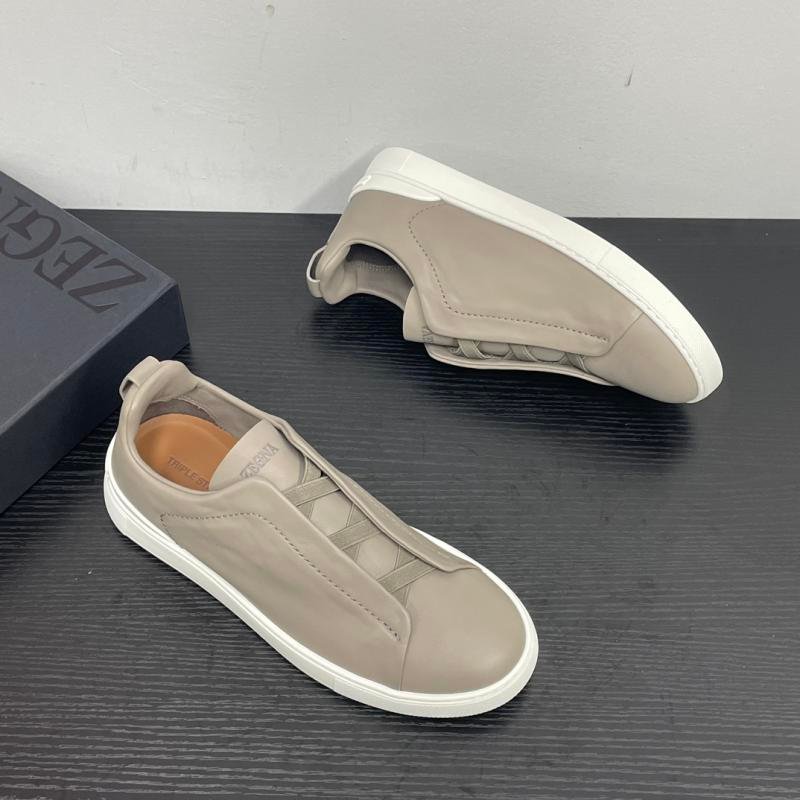 Zegna SECONDSKIN Triple Stitch™ low-top sneakers 2 Image 3: Side view of the shoe, showcasing the 3D