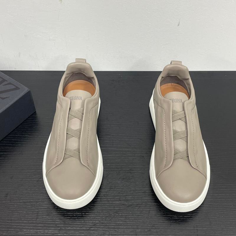 Image 1: Ermenegildo Zegna SECONDSKIN Triple Stitch low-top sneakers