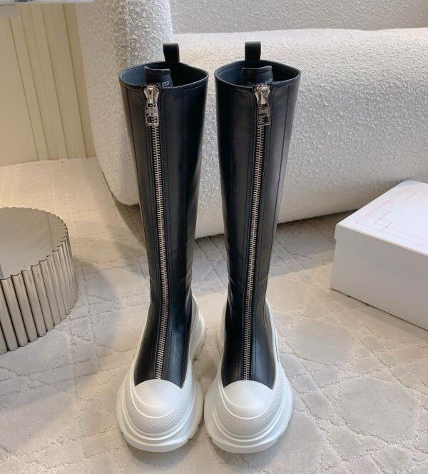 Alexander McQueen classic platform boots
